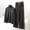 Dark Gray, variant on Women's High Neck And Embroidered Casual Top Wide Leg Pant Suit Women Dressy Pants Work Outfit Womens Evening Dress Pants Jumpsuits for Women Wide Leg Women Dress Suites Women Pantsuits for Work