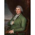 thumbnail image 3 of Charles Willson Peale 19x24 Black Modern Framed Museum Art Print Titled - Christopher Hughes (1789), 3 of 5
