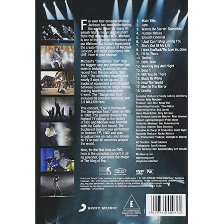 Live in Bucharest (DVD), Sony, Music & Performance