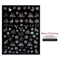 thumbnail image 3 of s de Navidad para decoración de uñas, s autoadhesivas para uñas, palillo de Navidad de nieve para decoraciones de uñas de - DH-195 DH-195 Plata Sunnimix Arte de uñas pegatinas, 3 of 6