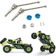 thumbnail image 3 of letairis Front Drive Shaft Coupler Kit 1:12 Remote Control Car Upgrade Parts Repair Modification Replacement for Wltoys 12423 12427 12428 Blue, 3 of 8