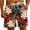 Green, variant on Aueoeo Men's Workout Shorts, Men's Summer Swim Trunks Quick Dry Surf Boardshorts Bathing Suit Shorts Print Beach Pants with Drawstring