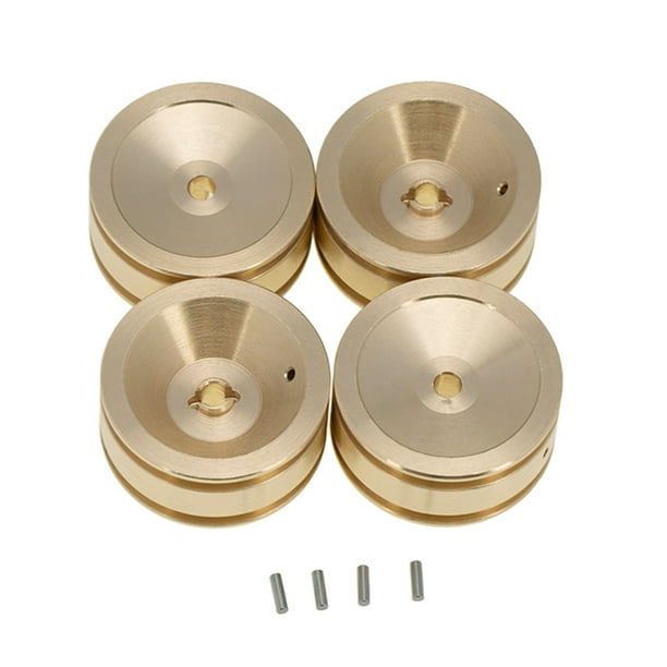 RC Crawler Wheel Peso Adaptador Hexagonal Adaptadores automáticos Accesorios Reemplazo de piezas Reemplazo para Axial SCX24 90081 1:24 Escala 4 piezas tholdsy FN000930-00