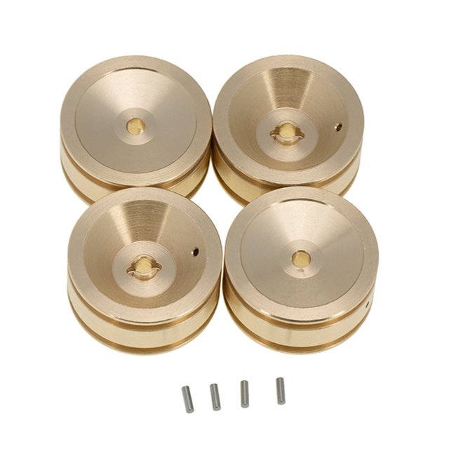 RC Crawler Wheel Peso Adaptador Hexagonal Adaptadores automáticos Accesorios Reemplazo de piezas Reemplazo para Axial SCX24 90081 1:24 Escala 4 piezas Inevent FN000930-00