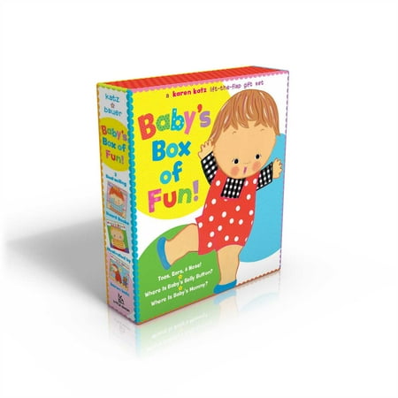 Baby's Box of Fun : A Karen Katz Lift-the-Flap Gift Set: Where Is Baby's Bellybutton?; Where Is Baby's Mommy?: Toes, Ears, & (Mommy Blows Best Karen Fisher)