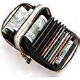 thumbnail image 2 of Women's Wallet - Leather - Imitation Leather - Green - Card Holder - Cards - Wallet, 2 of 3