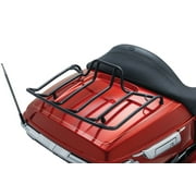Kuryakyn 7137 Motorcycle Accessory: Trunk Luggage/Storage Rack with Corner Tie Down Points for 1980-2019 Harley-Davidson Motorcycles with Tour-Pak, Gloss Black