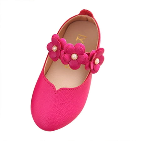 

Kids Shoes Fashion Flower Shoes Solid All Match Casual Shoes Hot/30