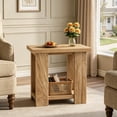 thumbnail image 3 of Fnova 2-Tier End Table with Storage Shelf, Modern Side Table, Accent Table Nightstand Beside Table, Easy Assembly, for Living Room, Bedroom, Entryway, Small Space, 3 of 18