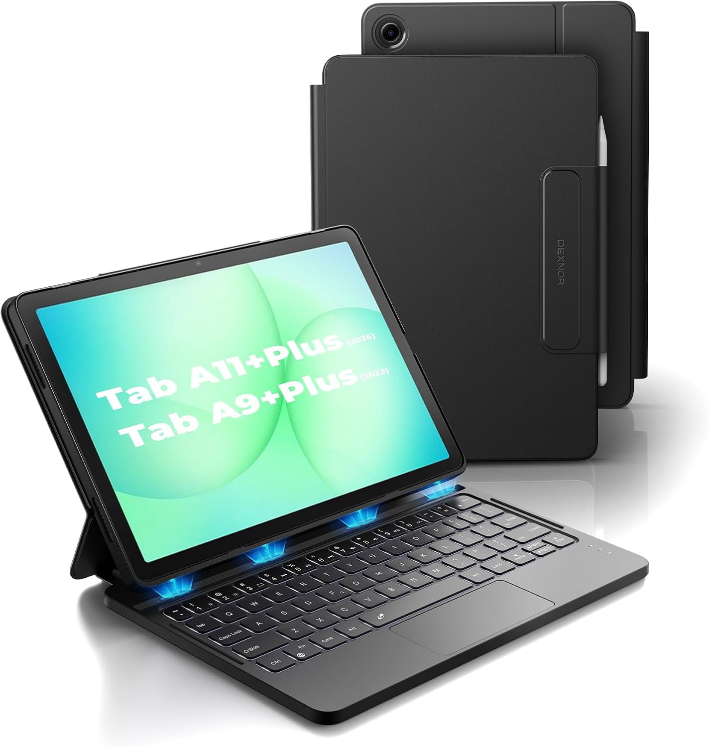 Samsung, Galaxy Tab S9 Book Cover Keyboard, Black, 6.8