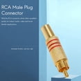 thumbnail image 4 of 10pcs Mâle Connecteur Audio Adaptateur à Ressort Métallique, 4 of 8