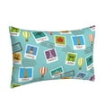 thumbnail image 2 of Fotbe World Travel1 Pillow Cases - Envelope Closure - Luxury, Extra Soft, Cooling Pillow Covers - Wrinkle, Fade, Stain Resistant-20"x30", 2 of 9