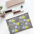 thumbnail image 6 of Cauagu Geometric for Tyvek Makeup Bag,Reusable Travel Cosmetic Bag Women Organizer Toiletry Bag Birthday,Gifts for Women Girlfriend Mom Teacher 6.5’’*8.9’’, 6 of 7