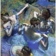 thumbnail image 1 of "Blue Dancer, Degas - CANVAS OR WALL ART PRINT", 1 of 1