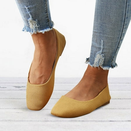 

Cathalem Women Square Toe Flat Shoes Slip On Pointed Toe Women s Flower Peep Toe Hollow Out Slingback Platform Wedge Sandals Yellow 9