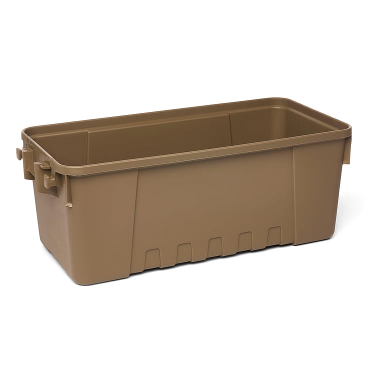 Plano Sportsman's Trunk, Desert Tan, 17-Gallon Lockable Storage