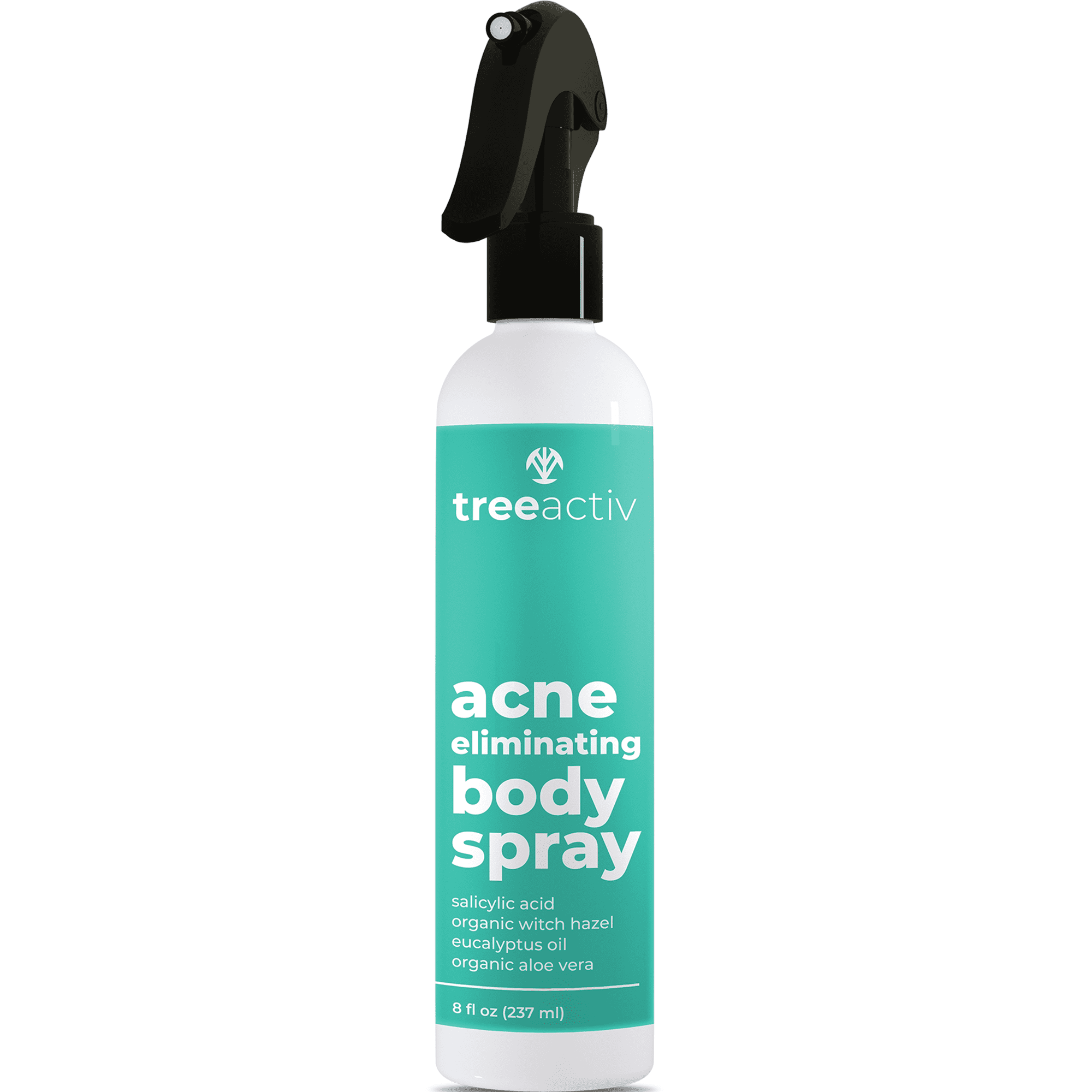 TreeActiv Acne Eliminating Body Spray, Salicylic Acid Spray for Body