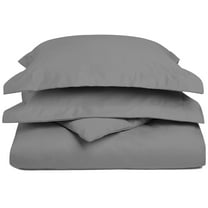 Superior 3-Piece Hanlon Cotton Blend Solid Duvet CoverSet