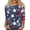 179#Multicolor, variant on Women's 250 Anniversary USA Shirt 250th Anniversary USA Shirt V Neck Patriotic 4th of July Shirts