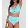 thumbnail image 3 of High-Waist Fold-Over Bikini Bottom Swimsuit, 3 of 4