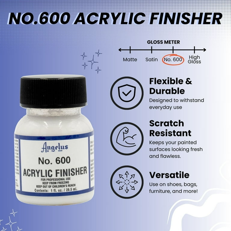 Spray Painting Acrylic Sealer For Shoes Angelus® Acrylic Finisher