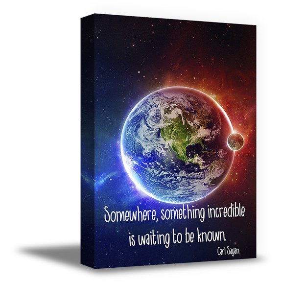 Awkward Styles Inspirational Astronomy Canvas Inspirational Space Quote Universe Picture Space Wall Room Prints