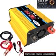thumbnail image 4 of Convertidor de cargador de coche transformador de voltaje de inversor de corriente de coche de onda sinusoidal modificada Ndcxsfigh  Accesorios para autos y motos, 4 of 9