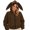 Coffee, variant on Hood Zip Up Hoodie Jacket Novelty | Ribbed Cuffs, Oversized, Winter Outfits, Novelty Hood, Streetwear Style, Warm, Weekend, Pockets Cozy Trendy 2026 (Dark Green, S)