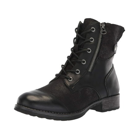 chinese laundry bunny canvas combat boot