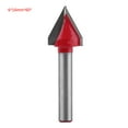 thumbnail image 1 of Broca de enrutador, cortador de enrutador CNC para carpintería de acero de tungsteno, brocas para carpintería, durabilidad extendida, 1 of 2