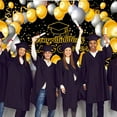 thumbnail image 4 of Graduation Gift Savings! Outoloxit Graduation Decorations Congratulations Graduation Banner 2024 Graduation Banner Graduation Decorations Graduation Photo Backgrounds, Black, 70.86×45.27Inch, 4 of 8