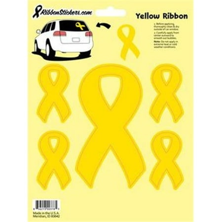 decalcomania 9300 yellow ribbon
