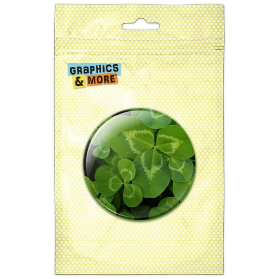Bed of Clover Pinback Button Pin Badge