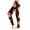AJ17_Pink, variant on IYYVV Halloween Pajama Pants Womens Baggy Ghost Sweat Pants Winter Fall Lounge Joggers with Pocket Earthy Yellow L