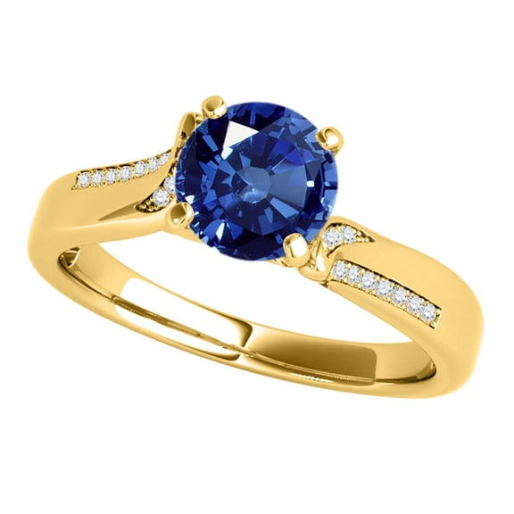 Mauli Jewels Engagement Rings for Women 1 Carat Halo Interwined Design Morganite And Diamond Engagement Ring4-prong 14k Solid Yellow Gold