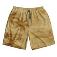 thumbnail image 5 of Goofa Retro Palm Tree Printed Mens Swim Trunks Summer Quick Dry Short Beach Swimwear Bathing Suits-, 5 of 9