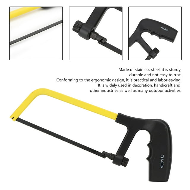 Cadre de Tronçonneuse en Acier Inoxydable Robuste Cadre de Tronçonneuse Outils de Menuiserie pour la Maison