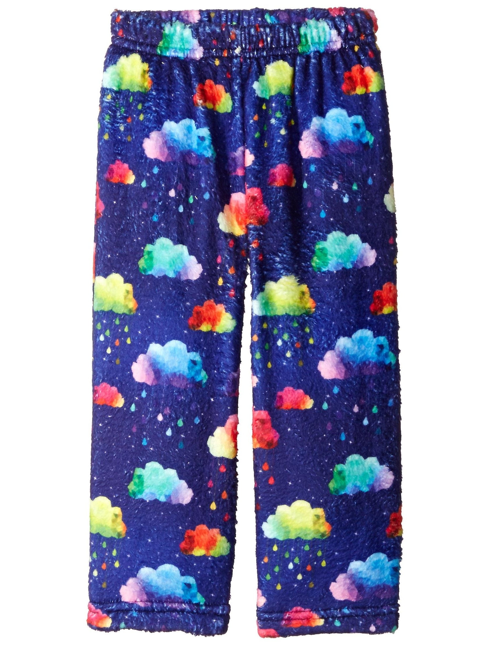 Up Past 8 Up Past 8 Girls' Pajama Pants Plush Sleepwear Kids Lounge
