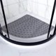 thumbnail image 4 of Yhmxh Alfombrillas de baño para baño Alfombrilla de baño en forma de abanico, antideslizante, con textura de masaje, resistente al agua y al agua, ideal para la seguridad de la bañera., 4 of 5