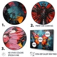 thumbnail image 3 of Designart "Vibrant Colors Energize Butterflies" Animals Butterfly Wall Decor, 3 of 7