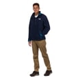 thumbnail image 3 of Fleece The North Face Parkview 1/2 Snap para hombre, azul y azul, talla M, 3 of 4