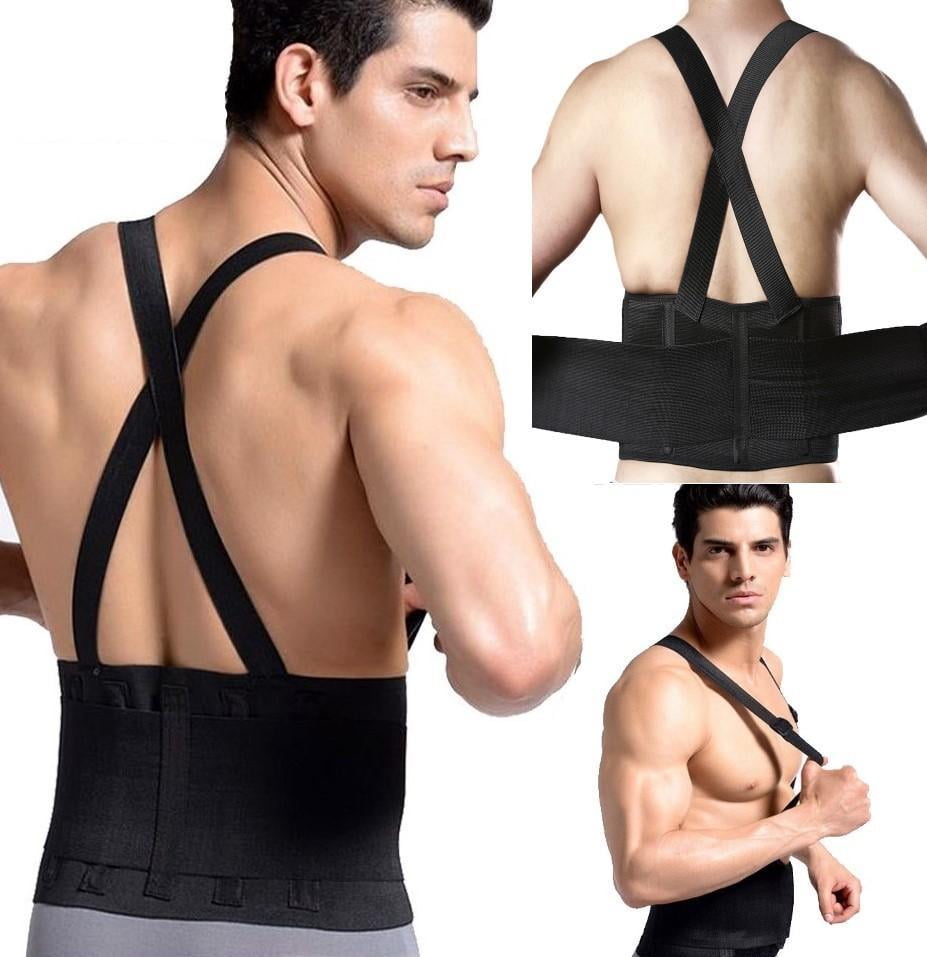 Adjustable Lumbar Back Brace Dual Straps Pain Relief For Women Men Industrial Lifting Belt Neoprene Lower Waist Therapy Portable Daily Care
