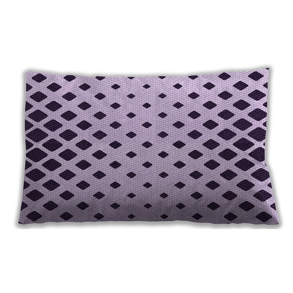 Ahgly Company Outdoor Rectangular Contemporary Lumbar Throw Pillow, 13 inch by 19 inch