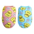 Little Yellow Cartoon Backpack Pet Clothes Dog Cat Supplies Spring