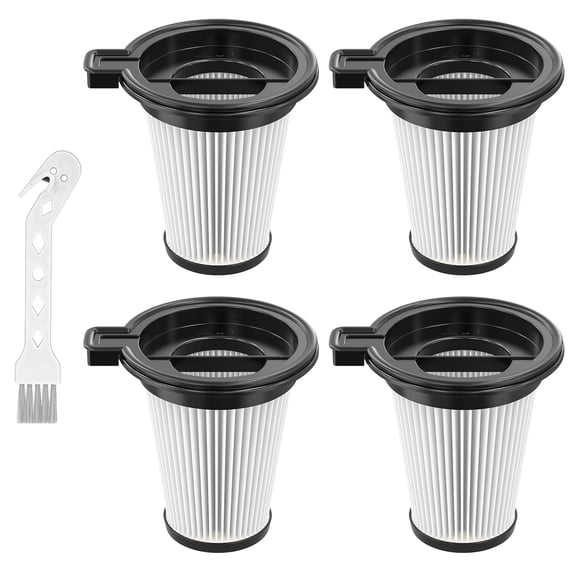 4 pack Replacement Filters Compatible with Wyze Handheld Cordless Vacuum Cleaner, Removable and Washable HEPA Filter Accessories Part Set