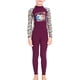thumbnail image 1 of Muebles multicolores Traje de buceo Mangas largas y pantalones Mono de traje de baño para Snorkel Surfing Aplicable a todas las temporadas PURPLE XL Inevent OD003660-09, 1 of 7