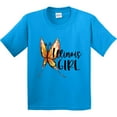 thumbnail image 3 of Inktastic Illinois Girl Butterfly Youth T-Shirt, 3 of 5