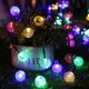 thumbnail image 1 of Cadena de Luz Solar con para Exteriores, Guirnalda de Luces Led Impermeable con 8 Modos de Luces, Decoración Festivales de JardinesBlanco cálido5 metros, 1 of 5