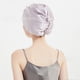 thumbnail image 1 of Gorro de dormir de seda morera con doble seda, gorro cruzado, gorro de satén de crepé liso, gorro para el cuidado del cabello Moonlight para mujer, 1 of 4