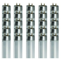 32W Inch T8 Fluorescent Light Bulb, 6500K Full Medium Bi-Pin Base, 3050 Lumens 86 CRI 24000 Life Hours, /Programmed Start (Pack of 25)
